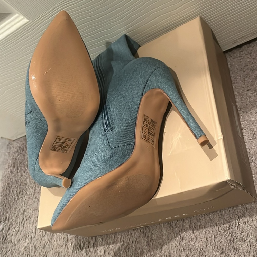 JLUXLABEL denim booties - Picture 5 of 6